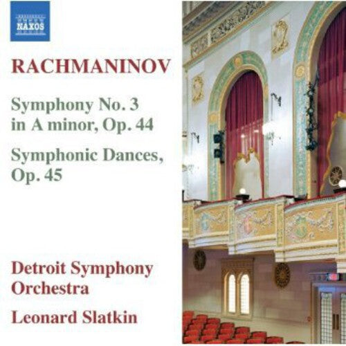 CD диск Rachmaninov / Detroit Symphony Orch / Slatkin: Symphony No 3 / Symphonic Dances
CD диск Rachmaninov / Detroit Symphony Orch / Slatkin: Symphony No 3 / Symphonic Dances