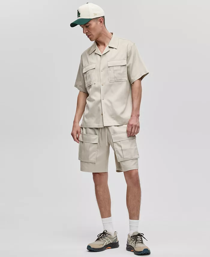 Мужская рубашка с отложным воротником из твила Mode of One, коричневый/бежевый
Мужская рубашка с отложным воротником из твила Mode of One, коричневый/бежевый