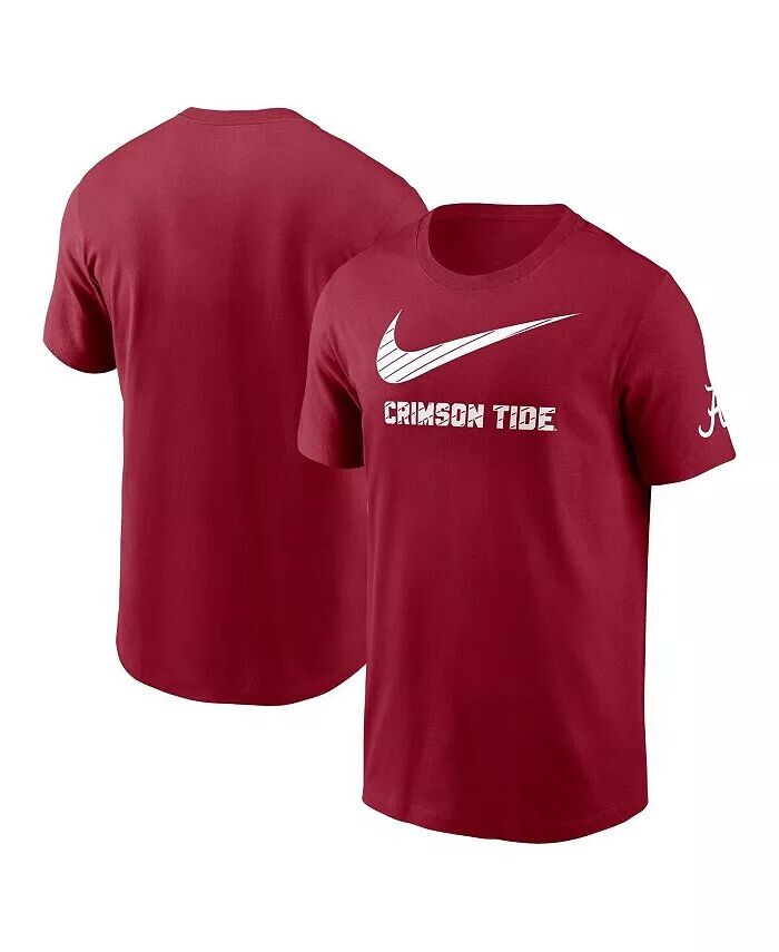 Мужская футболка-талисман кампуса Crimson Alabama Crimson Tide Nike
Мужская футболка-талисман кампуса Crimson Alabama Crimson Tide Nike