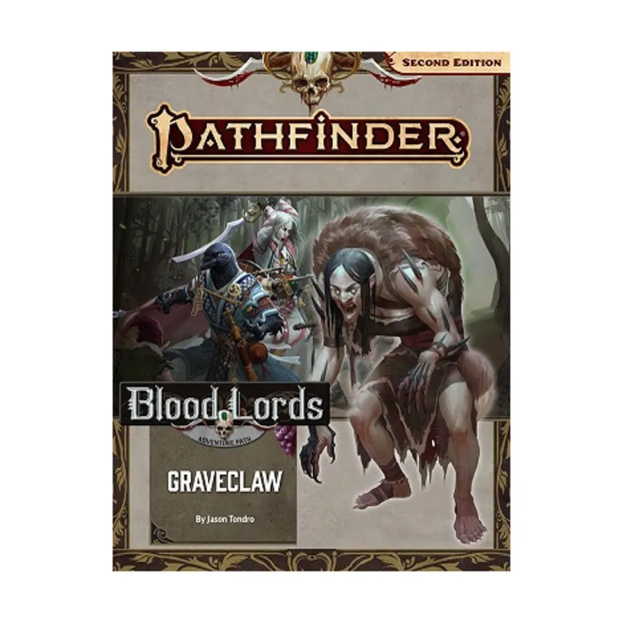 #182 "Blood Lords #2 - Graveclaw", Pathfinder Roleplaying Game (2nd Edition) - Adventure Path #175 - #200, мягкая обложка 
#182 "Blood Lords #2 - Graveclaw", Pathfinder Roleplaying Game (2nd Edition) - Adventure Path #175 - #200, мягкая обложка