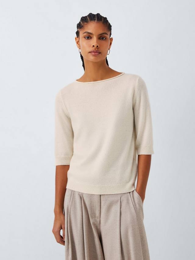 Свитер Manto с лодочкой и рукавом три четверти из кашемира Marella
Свитер Manto с лодочкой и рукавом три четверти из кашемира Marella