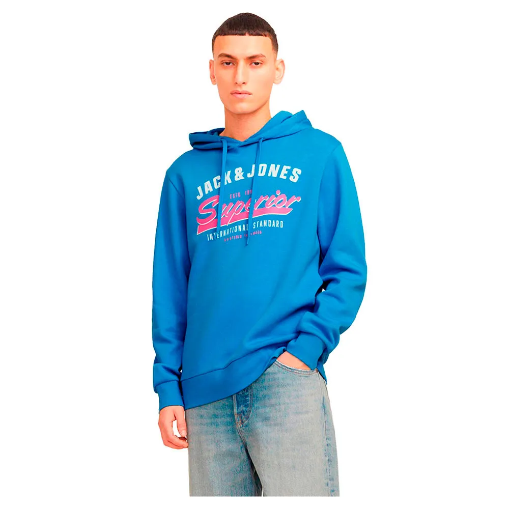 Худи Jack & Jones Logo 2 Col, синий
Худи Jack & Jones Logo 2 Col, синий