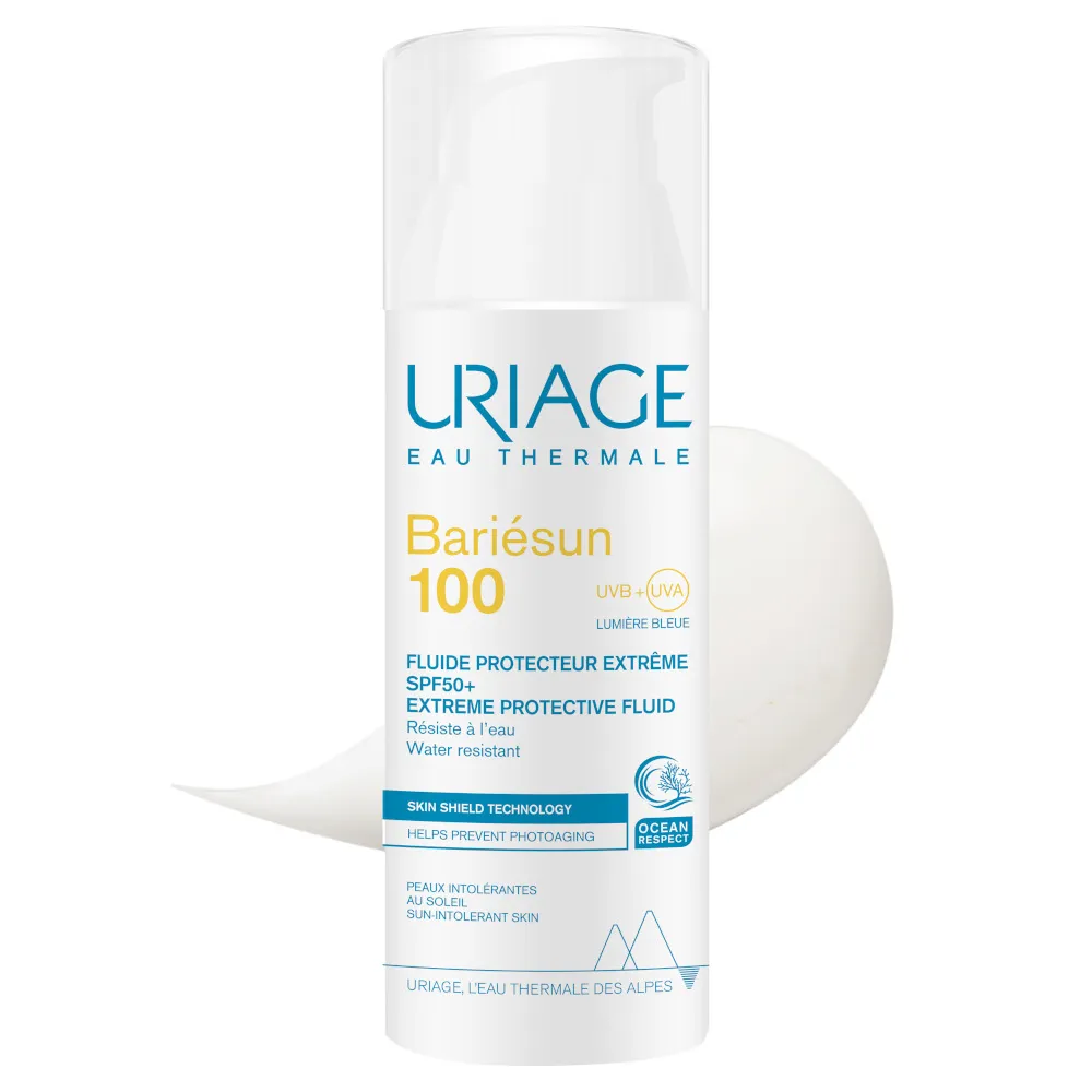 Uriage Barièsun Fluid 100 SPF 50+ Экстремальная защита от солнца для лица 50 мл
Uriage Barièsun Fluid 100 SPF 50+ Экстремальная защита от солнца для лица 50 мл