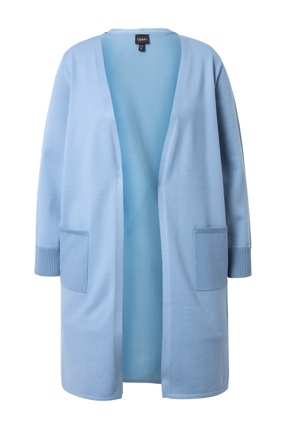 Ulla Popken Вязаный кардиган в небесно-голубом цвете
Ulla Popken Вязаный кардиган в небесно-голубом цвете