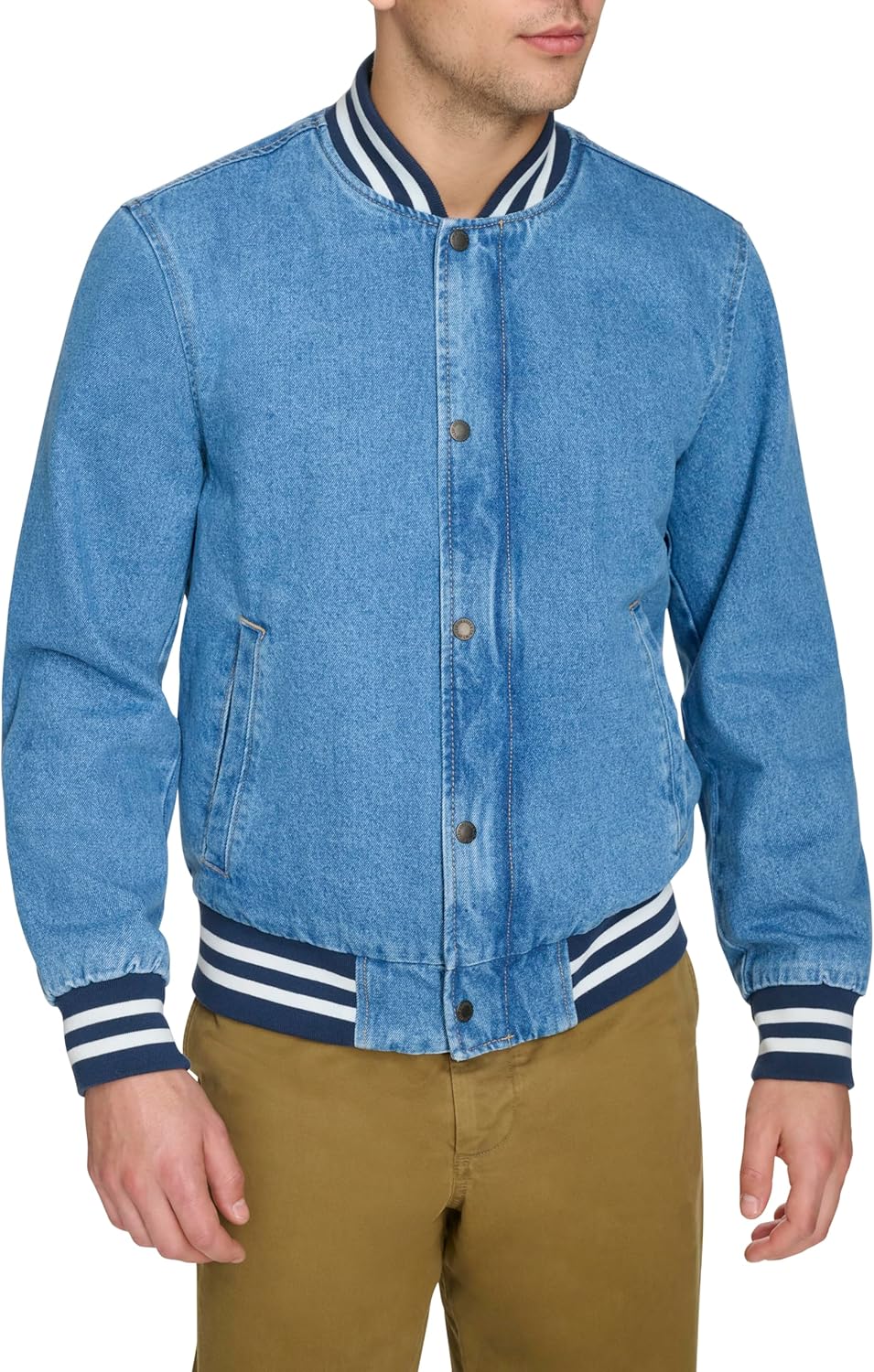 Levi's Mens Levi's Мужская джинсовая куртка-бомбер Varsity, Denim
Levi's Mens Levi's Мужская джинсовая куртка-бомбер Varsity, Denim