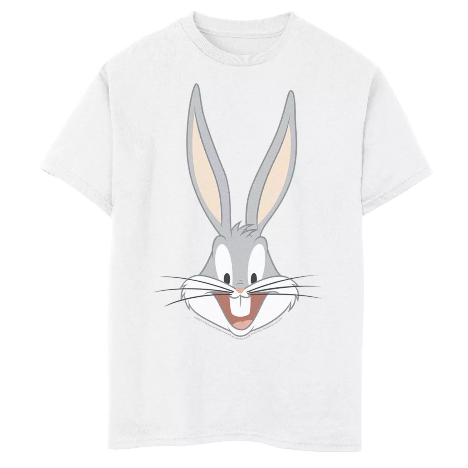 Футболка с изображением большого лица «Bug Bunny» для мальчиков 8–20 лет Looney Tunes Licensed Character, белый
Футболка с изображением большого лица «Bug Bunny» для мальчиков 8–20 лет Looney Tunes Licensed Character, белый