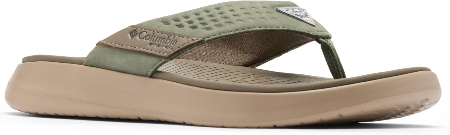 Мужские сандалии Columbia PFG Boatside Flip Lea, Cypress/Wet Sand
Мужские сандалии Columbia PFG Boatside Flip Lea, Cypress/Wet Sand