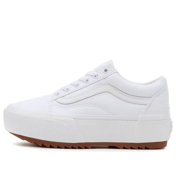 Кроссовки old skool stacked 'true white gum' Vans, белый
Кроссовки old skool stacked 'true white gum' Vans, белый