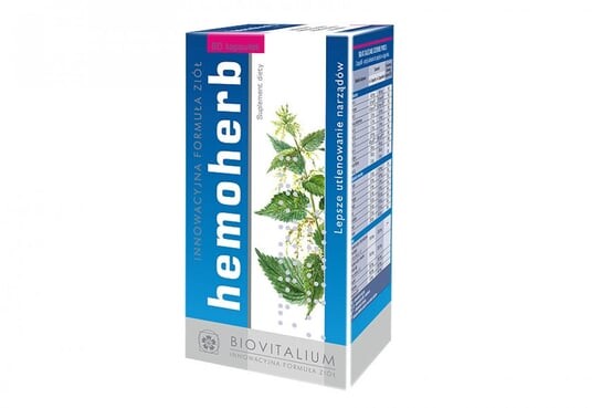 Гемохерб (60 капсул) Biovitalium
Гемохерб (60 капсул) Biovitalium