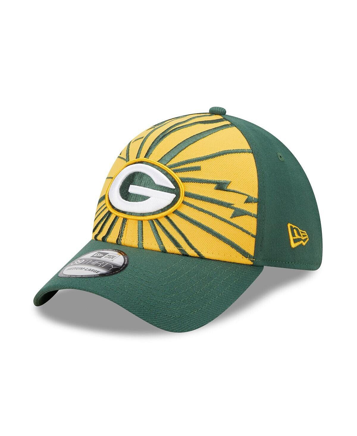 Мужская зелено-золотая кепка Green Bay Packers Shattered 39THIRTY Flex Hat New Era
Мужская зелено-золотая кепка Green Bay Packers Shattered 39THIRTY Flex Hat New Era