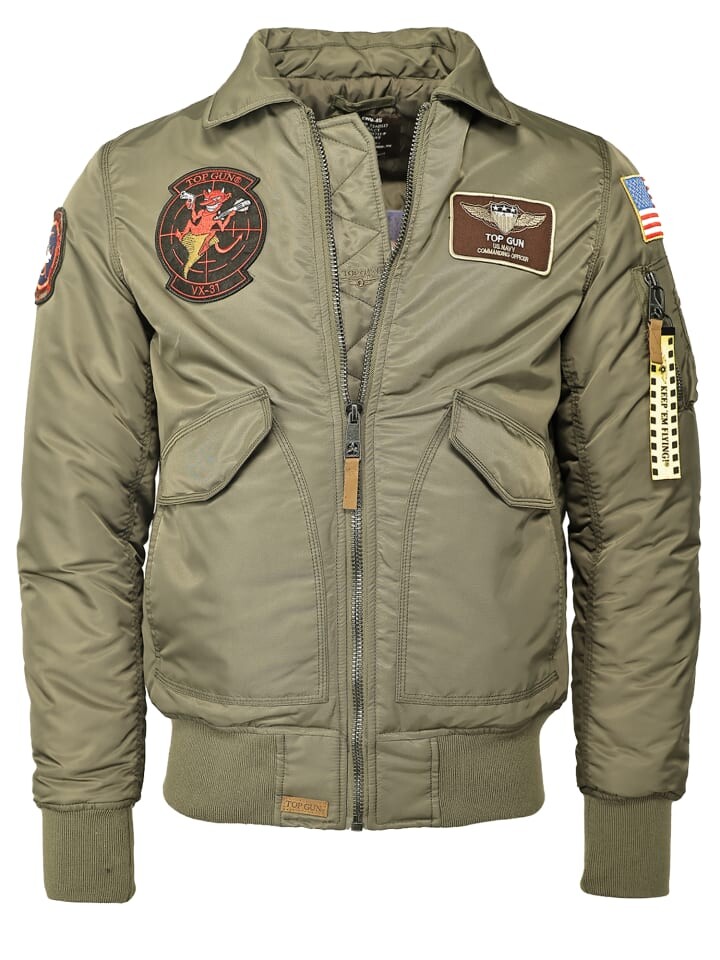 Демисезонная куртка TOP GUN, оливковый
Демисезонная куртка TOP GUN, оливковый