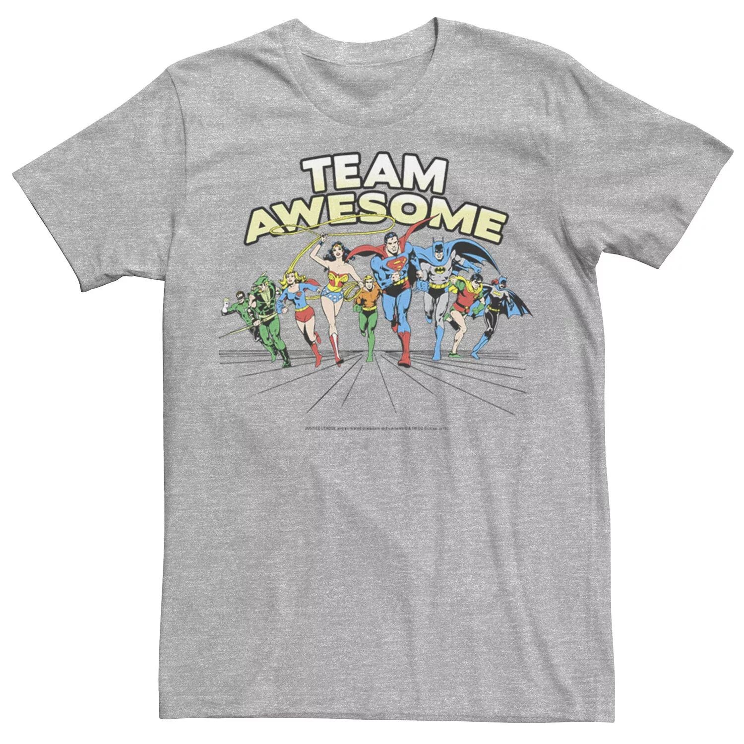 Мужская футболка DC Comics Justice League Team Awesome Group Licensed Character
Мужская футболка DC Comics Justice League Team Awesome Group Licensed Character