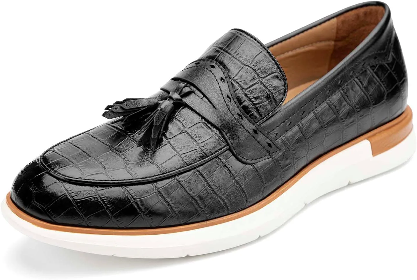 Мужские классические лоферы Meijiana из искусственной кожи, свадебные туфли-лоферы, черный
Мужские классические лоферы Meijiana из искусственной кожи, свадебные туфли-лоферы, черный