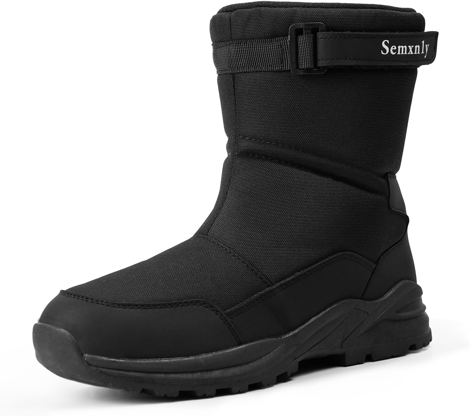 Мужские зимние ботинки для снега водонепроницаемые - утепленные мехом зимние ботинки для мужчин, с изоляцией, противоскользящие, износостойкие Semxnly, черный
Мужские зимние ботинки для снега водонепроницаемые - утепленные мехом зимние ботинки для мужчин, с изоляцией, противоскользящие, износостойкие Semxnly, черный