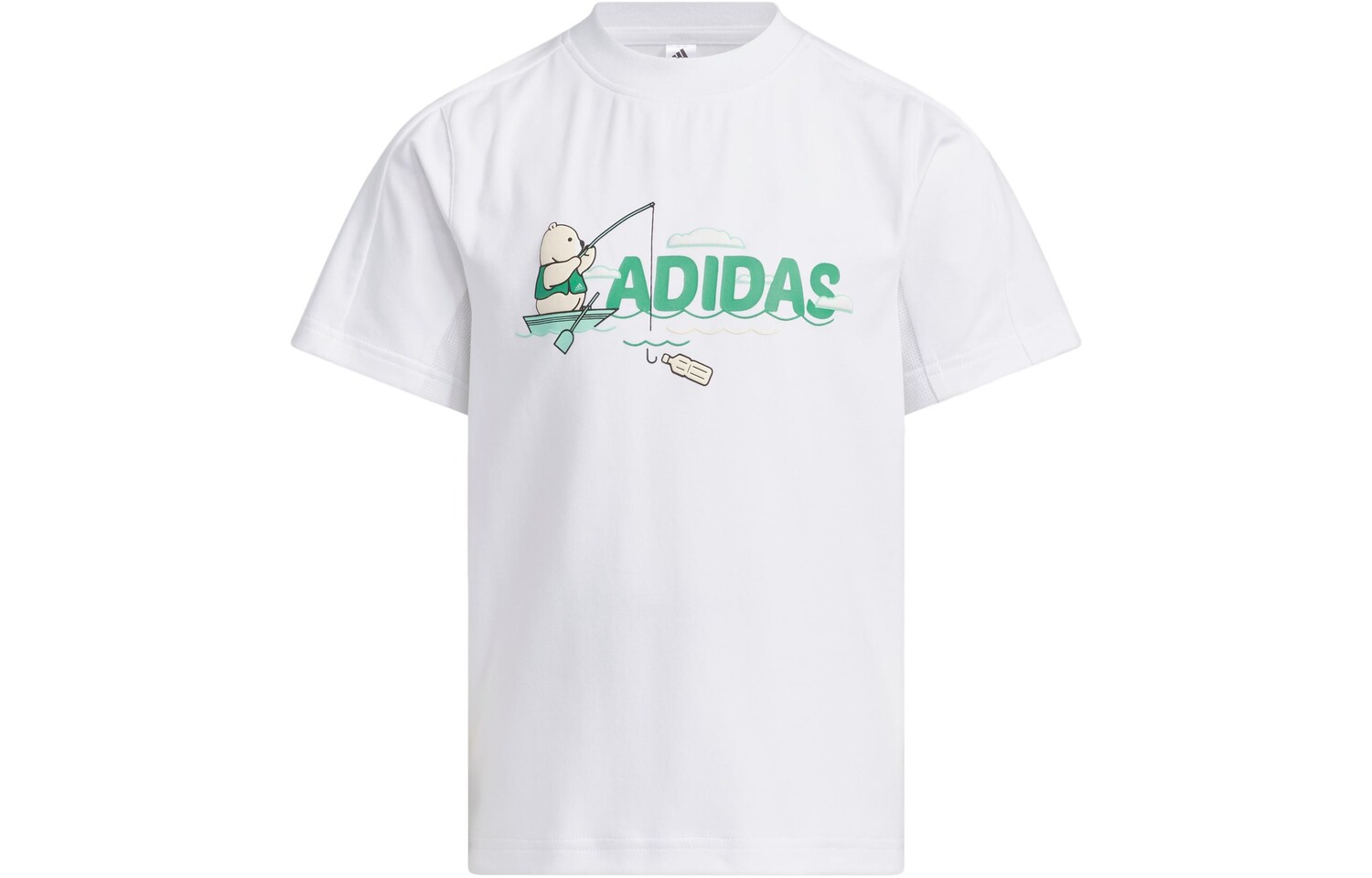 Детская футболка Adidas, белый 
Детская футболка Adidas, белый