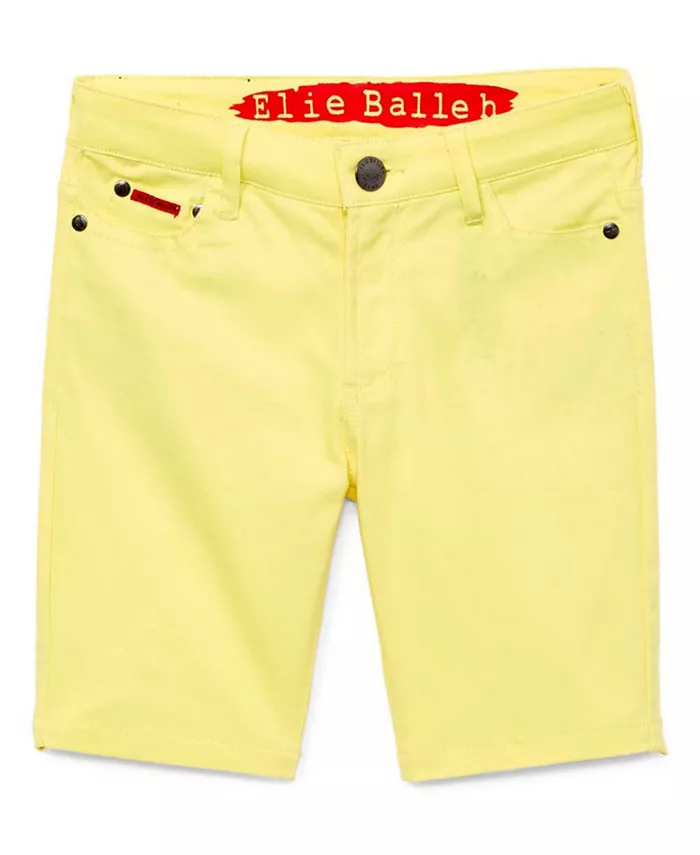 Большие желтые хлопковые шорты из твила для мальчиков Big Boys Elie Balleh, желтый
Большие желтые хлопковые шорты из твила для мальчиков Big Boys Elie Balleh, желтый