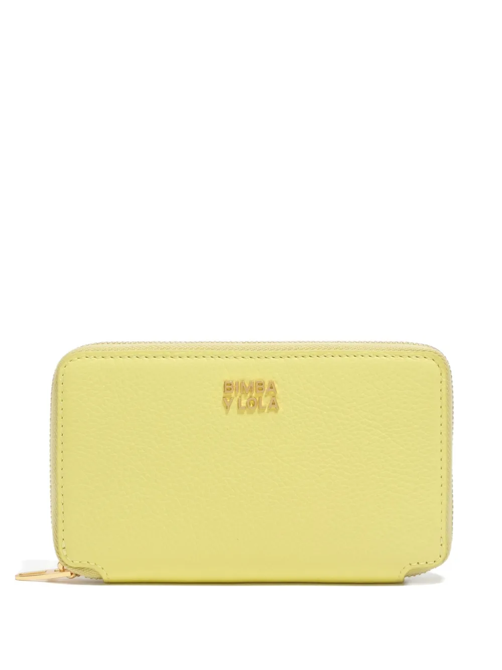 Кожаный кошелек на молнии Bimba y Lola, желтый
Кожаный кошелек на молнии Bimba y Lola, желтый