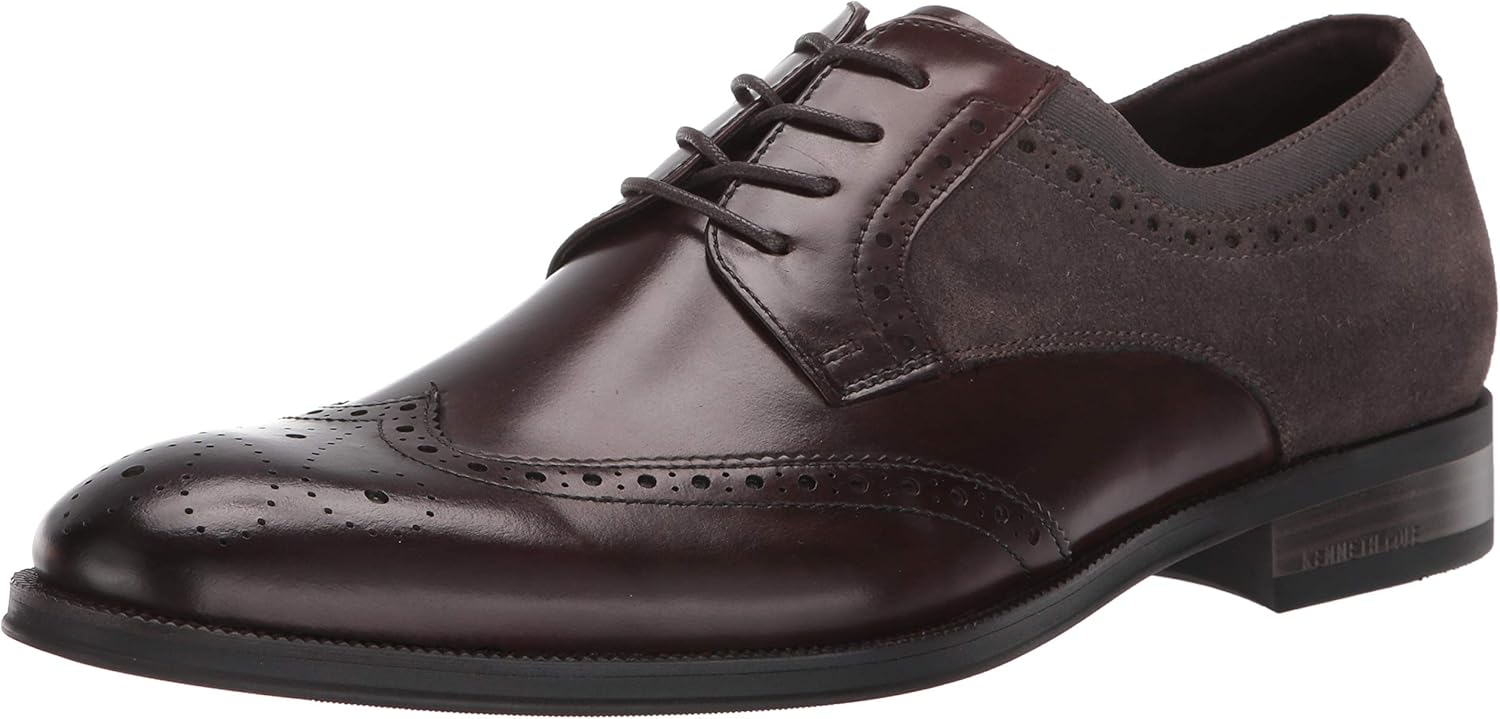 Мужские оксфорды Kenneth Cole New York Brock с крыльчатым носком и шнуровкой, коричневый/серый
Мужские оксфорды Kenneth Cole New York Brock с крыльчатым носком и шнуровкой, коричневый/серый