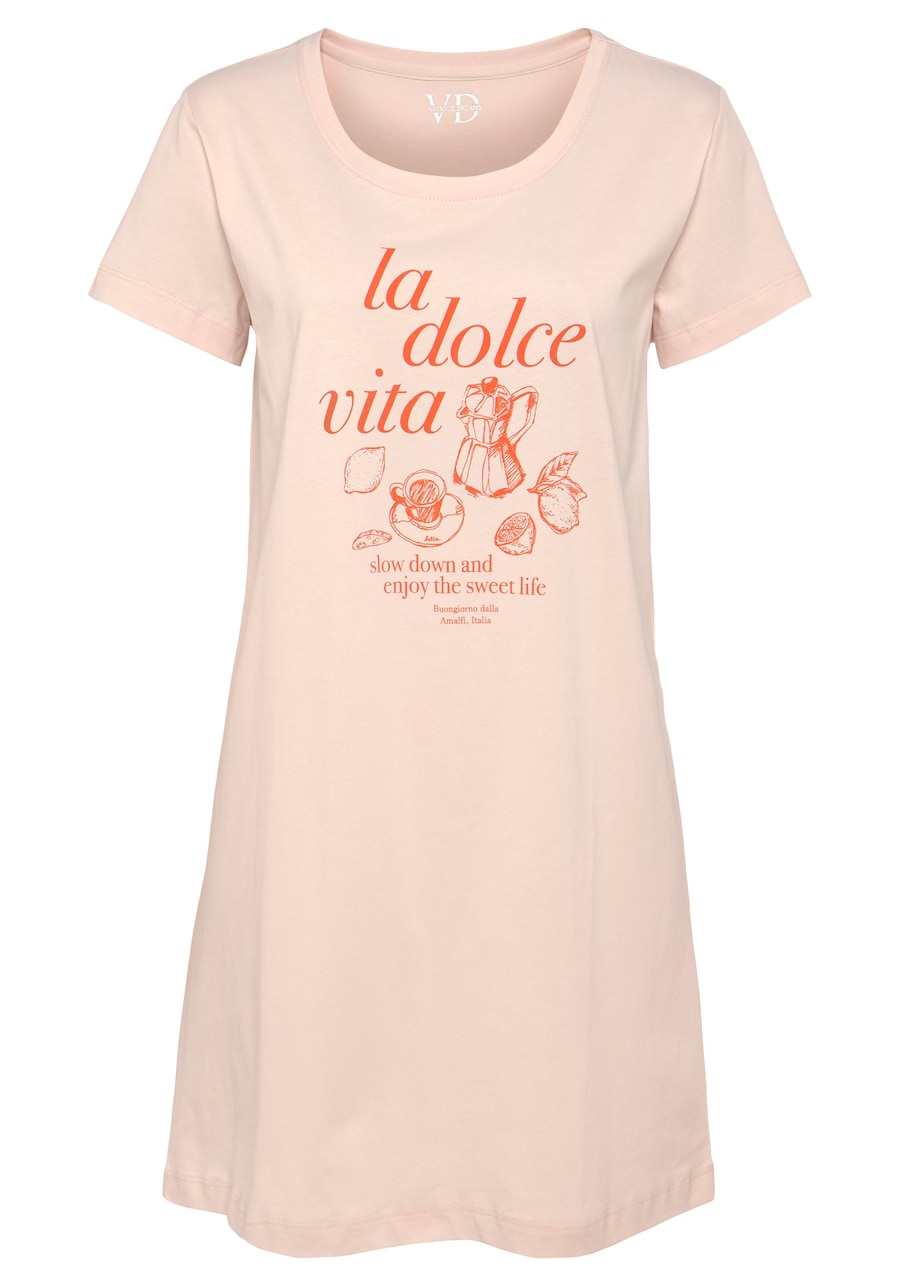 Ночная рубашка VIVANCE, светло-розовый
Ночная рубашка VIVANCE, светло-розовый