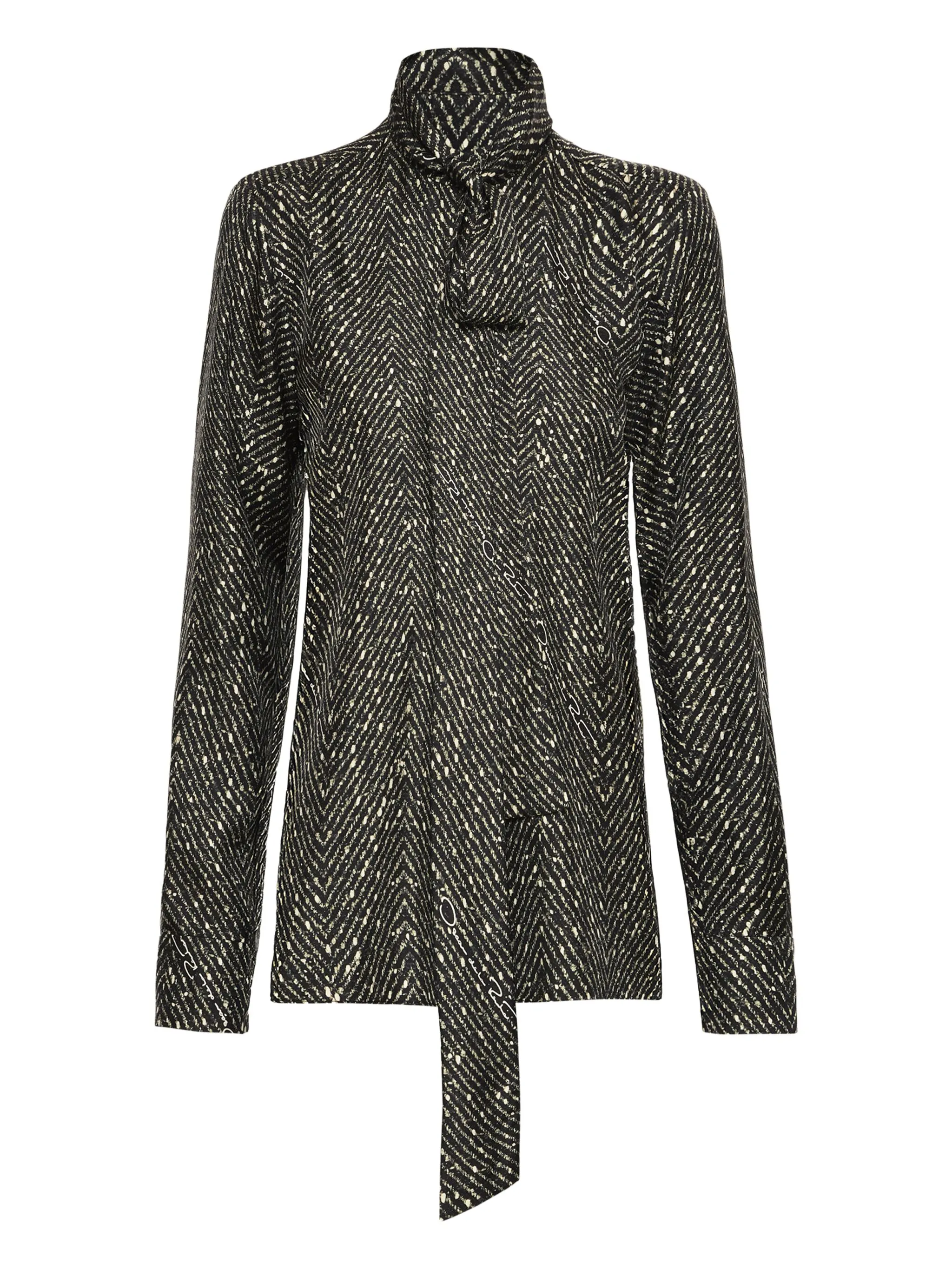 Блузка с завязками Oscar De La Renta, черный
Блузка с завязками Oscar De La Renta, черный