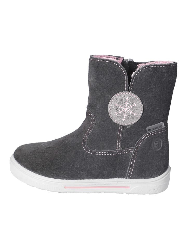 Сапоги Ricosta Leder-Winterstiefel Candy, антрацит 
Сапоги Ricosta Leder-Winterstiefel Candy, антрацит