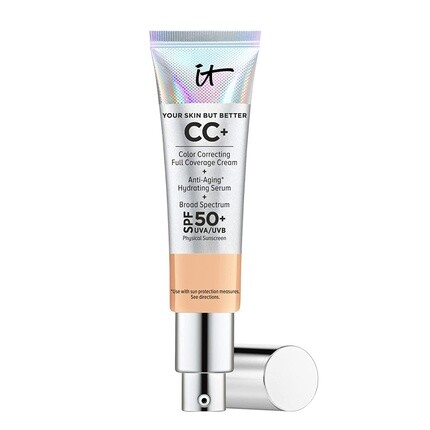 Your Skin But Better CC+ Cream Нейтральный корректирующий цвет крем среднего размера, 1,08 жидких унции, It Cosmetics
Your Skin But Better CC+ Cream Нейтральный корректирующий цвет крем среднего размера, 1,08 жидких унции, It Cosmetics