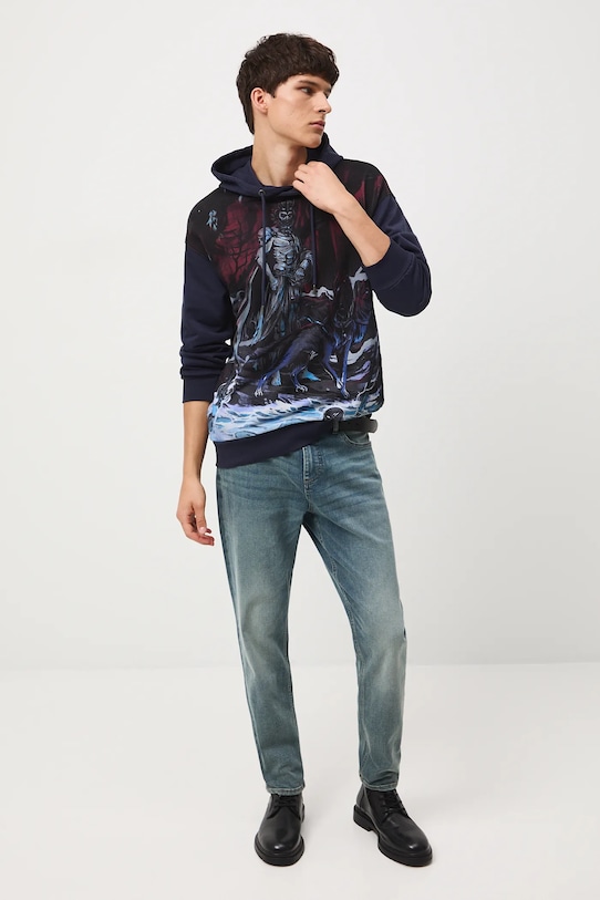 Хлопковая толстовка Medicine, темно-синий
Хлопковая толстовка Medicine, темно-синий