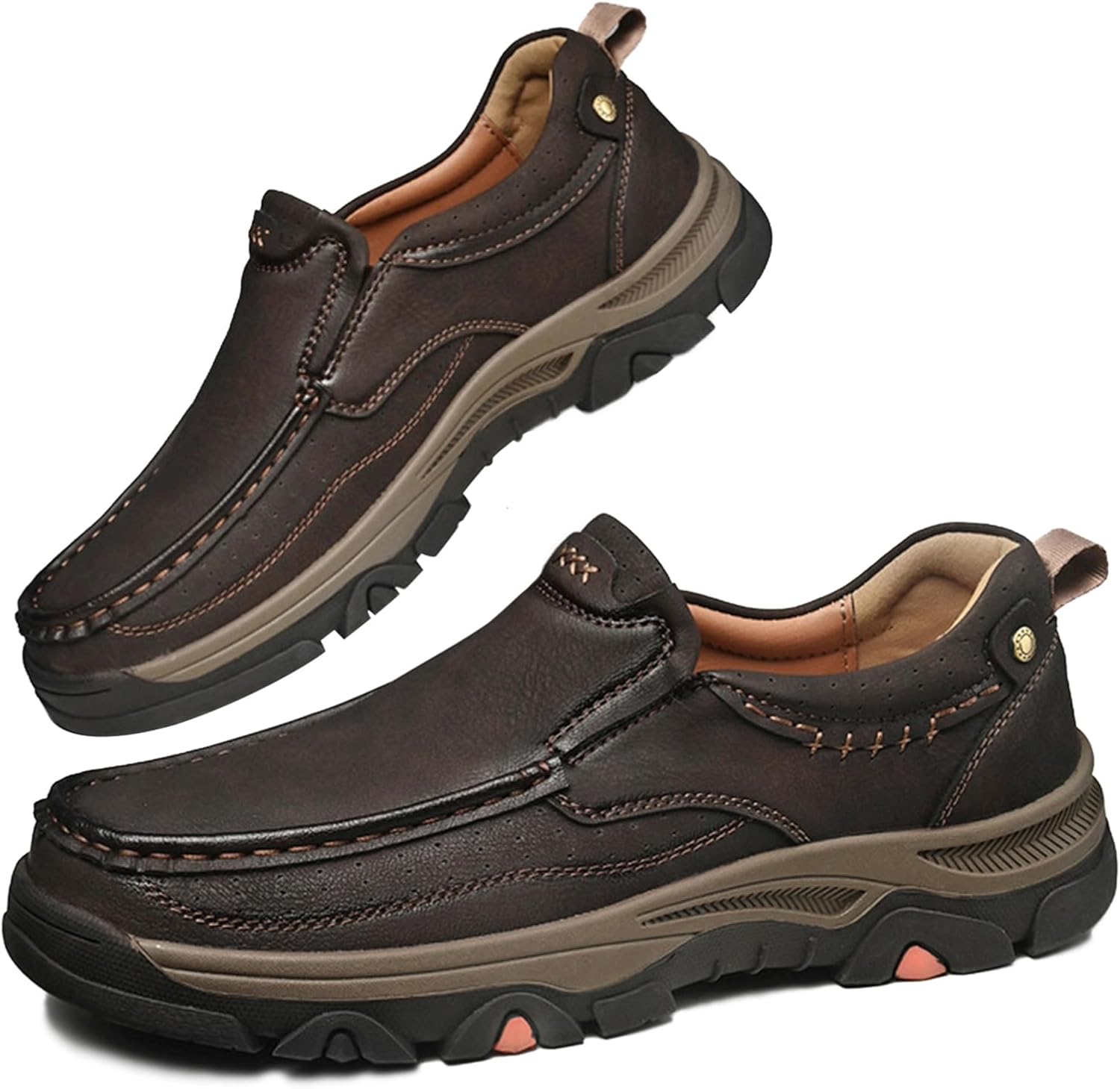 Мужские лоферы для делового стиля, водонепроницаемые кожаные туфли, легкие и дышащие, мужские слипоны повседневные оксфорды для свадьбы, путешествий и походов Generic, коричневый
Мужские лоферы для делового стиля, водонепроницаемые кожаные туфли, легкие и дышащие, мужские слипоны повседневные оксфорды для свадьбы, путешествий и походов Generic, коричневый