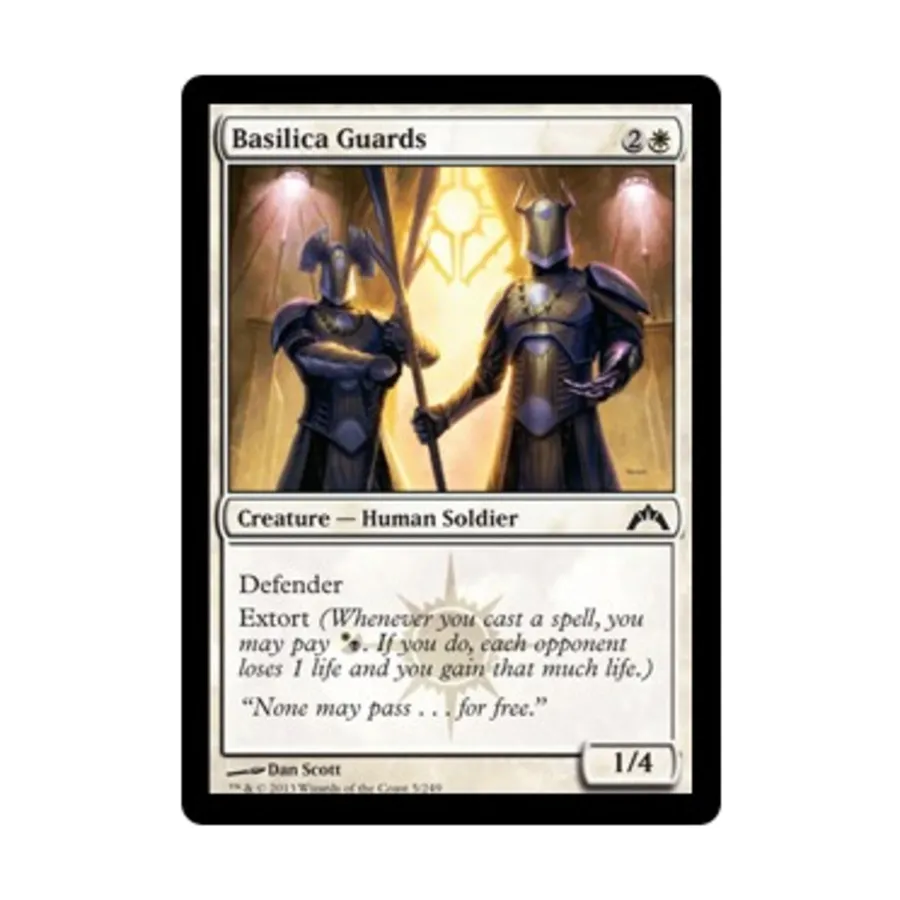 CCG Стражи базилики (клавиша C), MTG - Gatecrash
CCG Стражи базилики (клавиша C), MTG - Gatecrash