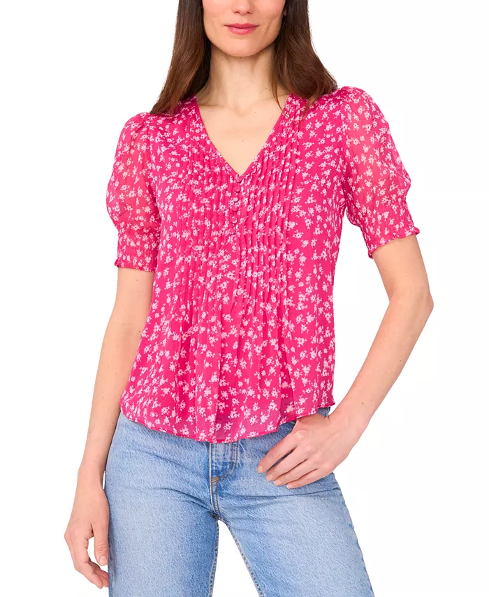 Блузка с принтом, короткими рукавами-фонариками и защипами (размер Petite) Sam & Jess, розовый
Блузка с принтом, короткими рукавами-фонариками и защипами (размер Petite) Sam & Jess, розовый