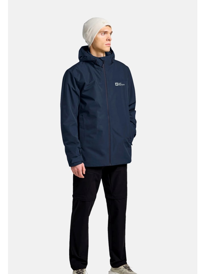 Темно-синяя куртка Taubenberg Jack Wolfskin
Темно-синяя куртка Taubenberg Jack Wolfskin