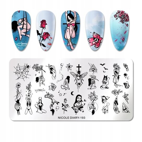 Пластина для штампа для ногтей ЖЕНЩИНА ФИГУРА, Frezarkowo
Пластина для штампа для ногтей ЖЕНЩИНА ФИГУРА, Frezarkowo