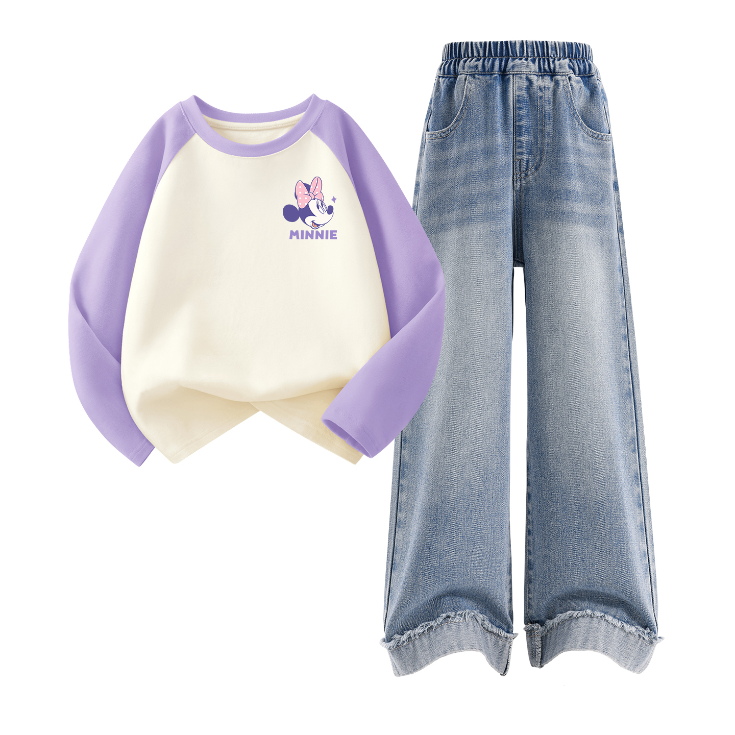 Детская повседневная спортивная одежда Disney, светло-голубой
Детская повседневная спортивная одежда Disney, светло-голубой