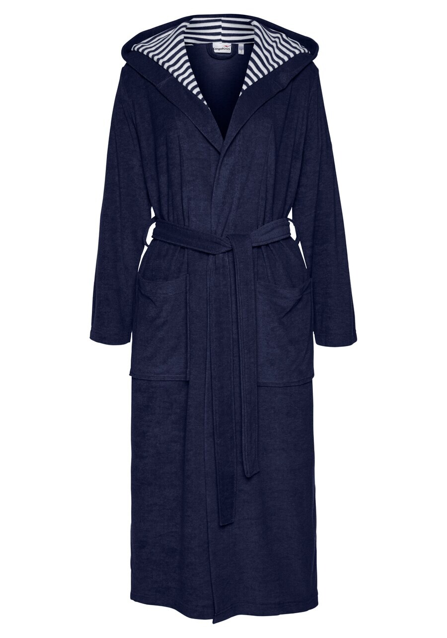 Халат KangaROOS Long Bathrobe Dalia, морской синий
Халат KangaROOS Long Bathrobe Dalia, морской синий