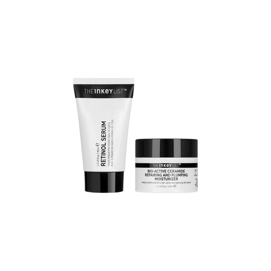 Увлажняющий крем The INKEY List Bio-Active Ceramide Repairing and Plumping Moisturizer, Retinol Serum 30ml + Bio-Active Ceramide Moisturizer 50ml / 1 Stk.
Увлажняющий крем The INKEY List Bio-Active Ceramide Repairing and Plumping Moisturizer, Retinol Serum 30ml + Bio-Active Ceramide Moisturizer 50ml / 1 Stk.