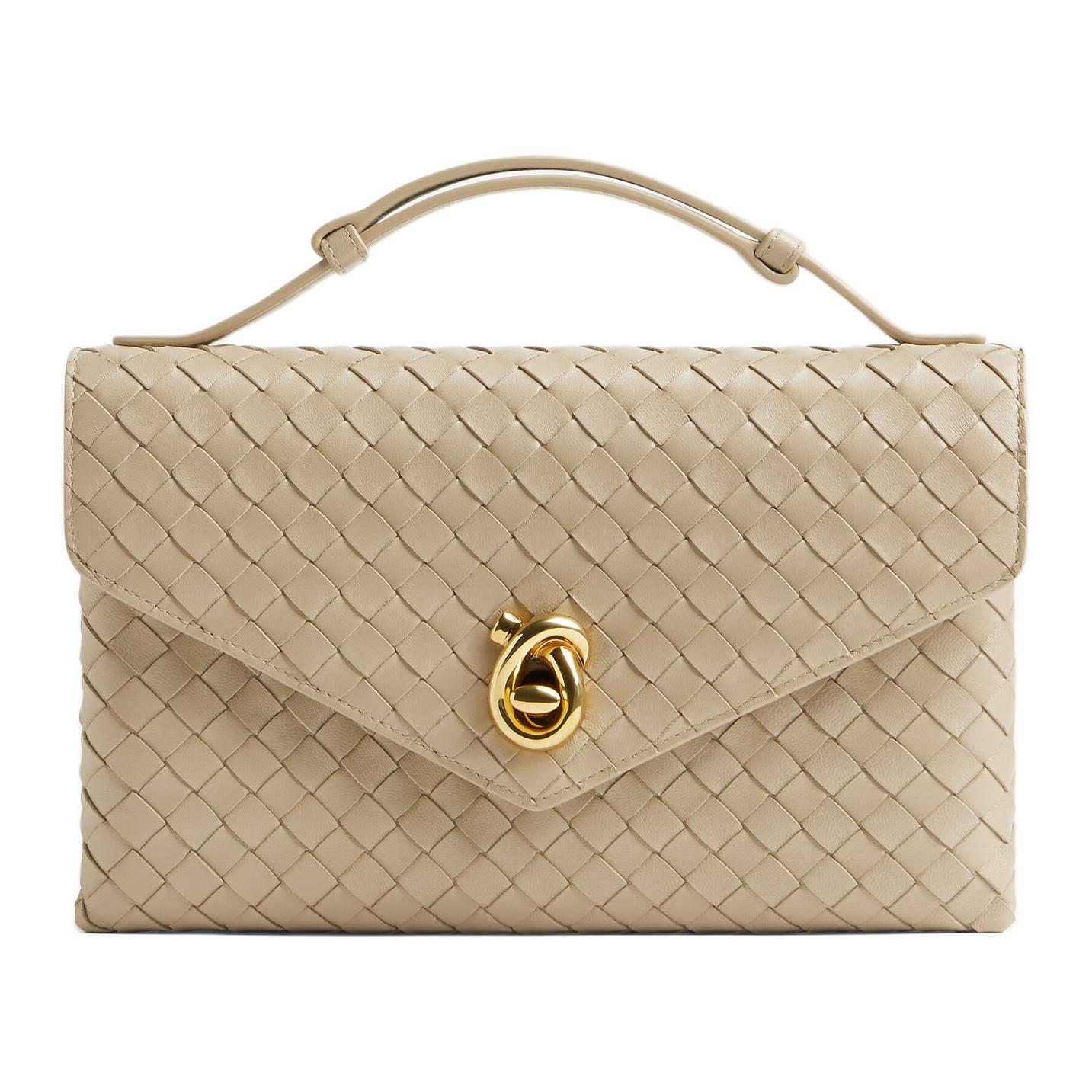 Bottega Veneta Женская сумка на одно плечо из овечьей кожи, модель Knot, стандартный размер, светло-коричневый цвет
Bottega Veneta Женская сумка на одно плечо из овечьей кожи, модель Knot, стандартный размер, светло-коричневый цвет