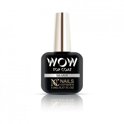 Гибридный лак Wow Top Coat Silver, 11 мл NC Nails
Гибридный лак Wow Top Coat Silver, 11 мл NC Nails