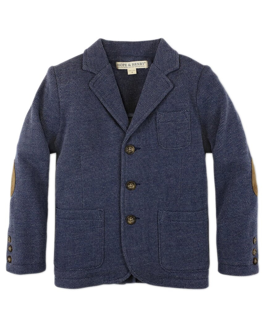 Флисовый блейзер Hope & Henry с узором «елочка» Hope & Henry, синий
Флисовый блейзер Hope & Henry с узором «елочка» Hope & Henry, синий