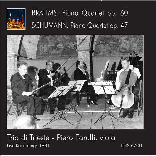 CD диск Brahms / Schumann / Zanettovich / Farulli: Piano Quartets
CD диск Brahms / Schumann / Zanettovich / Farulli: Piano Quartets