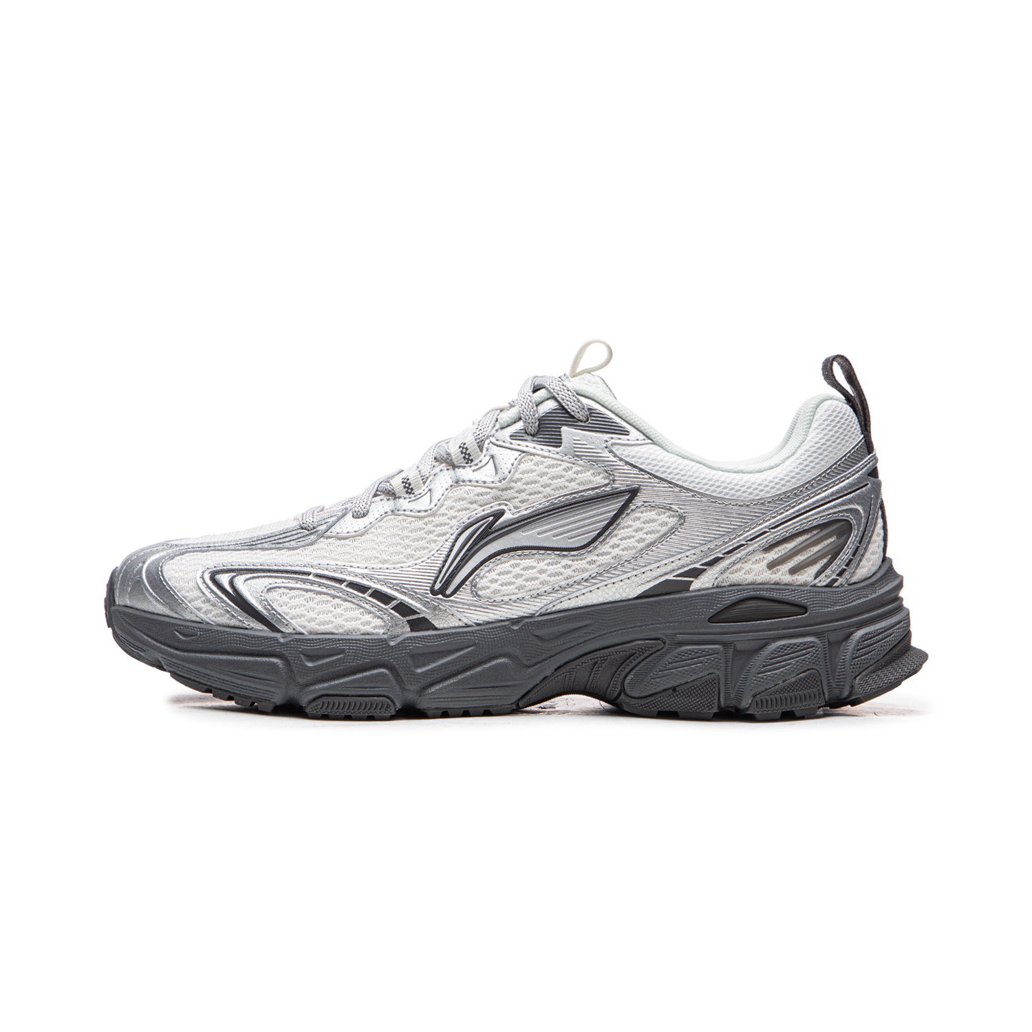 Li-Ning Li Ning Cushioning Abrasion Resistant Breathable Low top Running Shoes Men's White Silver
Li-Ning Li Ning Cushioning Abrasion Resistant Breathable Low top Running Shoes Men's White Silver
