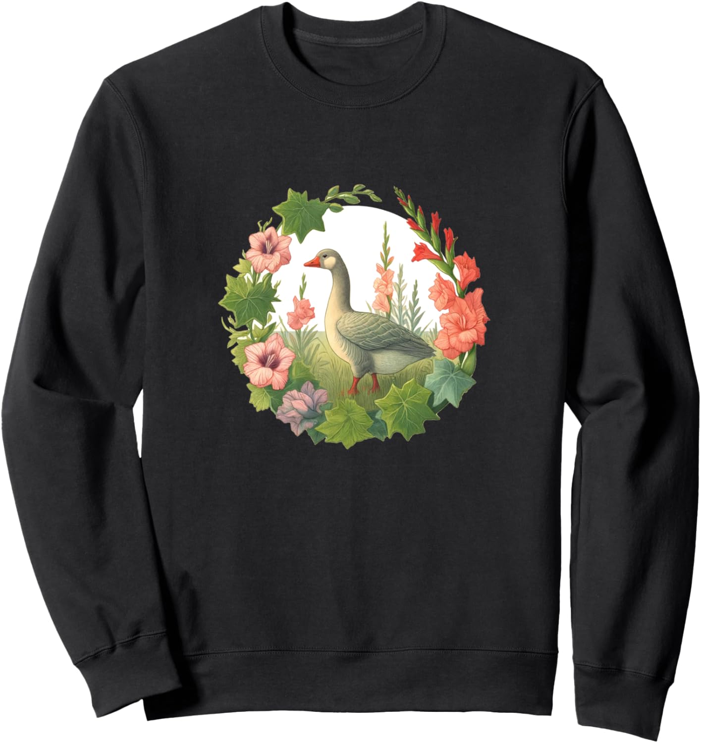 Красивая толстовка с изображением гуся Geese Lovers Snugg, черный
Красивая толстовка с изображением гуся Geese Lovers Snugg, черный