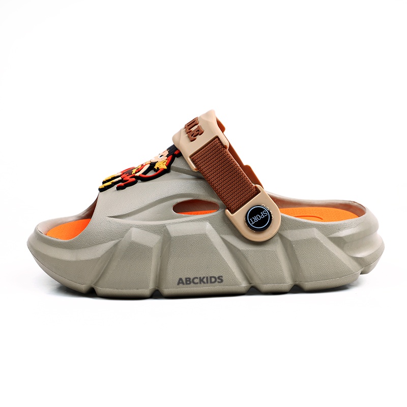 Детские шлепанцы с низкой подошвой, устойчивые к истиранию, легкие и амортизирующие ABC KIDS, серый 
Детские шлепанцы с низкой подошвой, устойчивые к истиранию, легкие и амортизирующие ABC KIDS, серый
