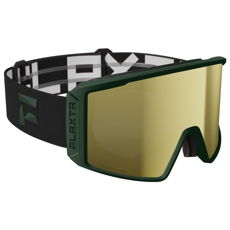Горнолыжные очки с зеркальными линзами цвета глубокого зеленого золота Flaxta
Горнолыжные очки с зеркальными линзами цвета глубокого зеленого золота Flaxta