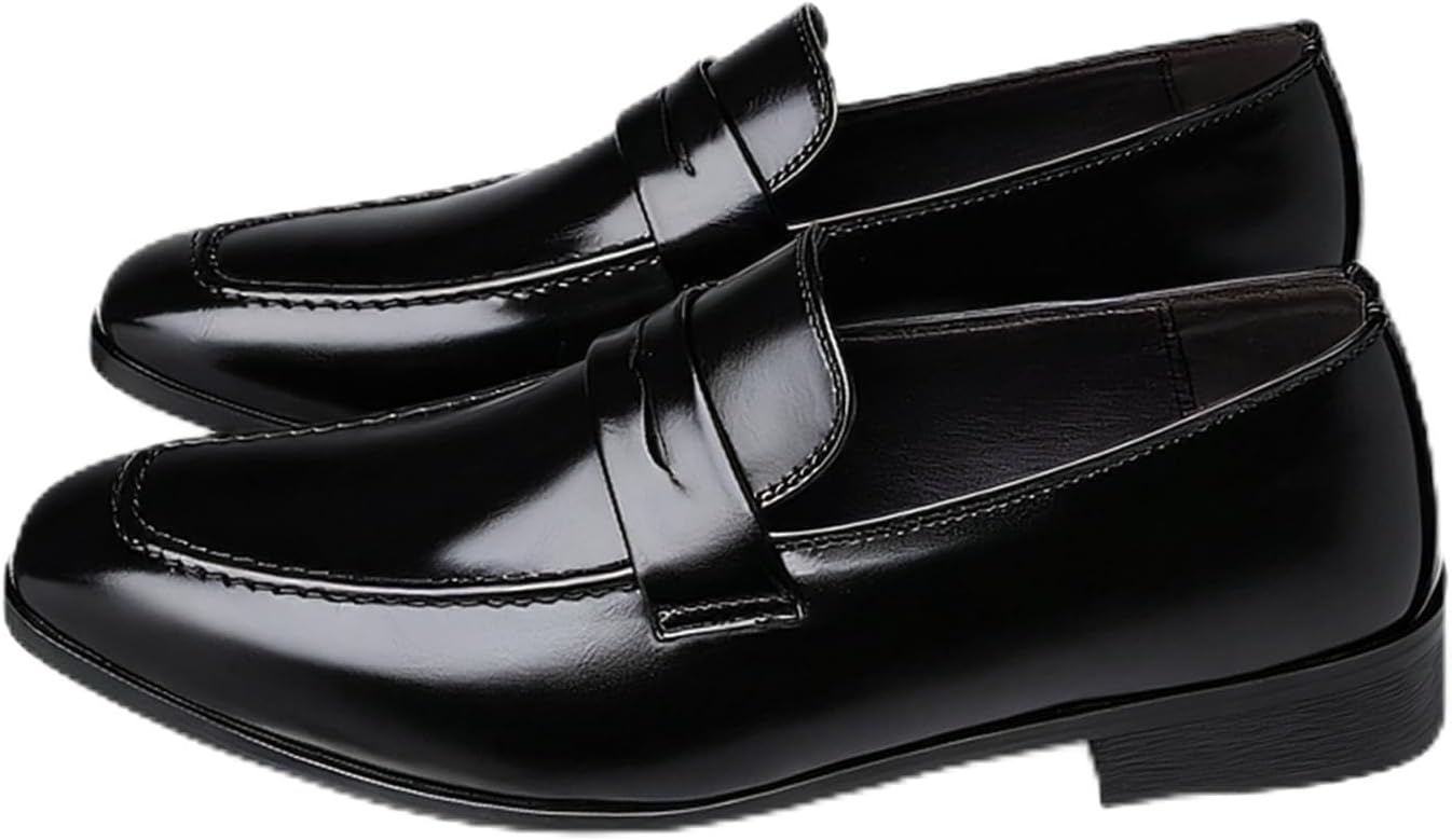 Мужские кожаные мокасины с низким блочным каблуком, пенни-лоферы, удобные, мягкие, противоскользящие, без шнурков, повседневная обувь для работы, бизнеса и вождения Bzikbge, черный
Мужские кожаные мокасины с низким блочным каблуком, пенни-лоферы, удобные, мягкие, противоскользящие, без шнурков, повседневная обувь для работы, бизнеса и вождения Bzikbge, черный