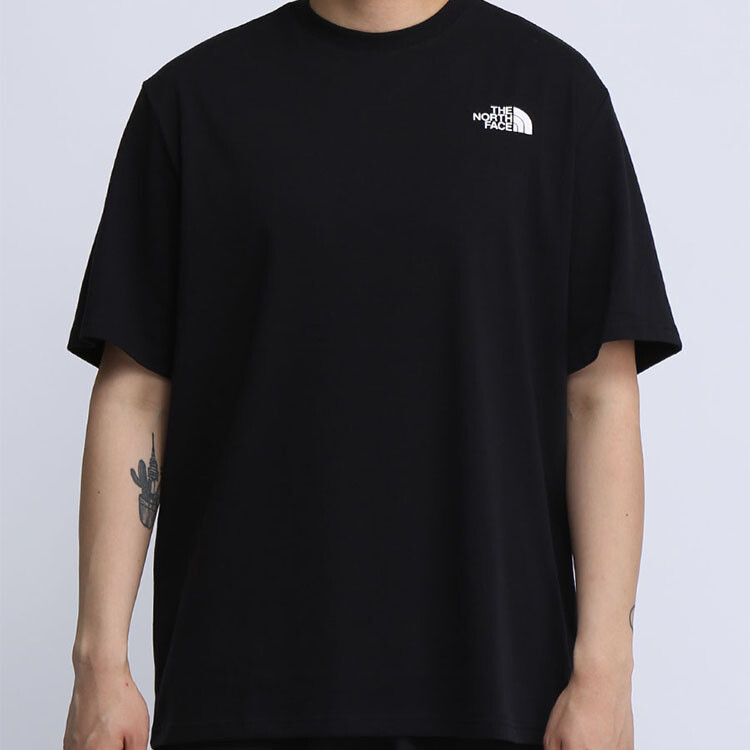 Футболка унисекс черная The North Face, черный 
Футболка унисекс черная The North Face, черный