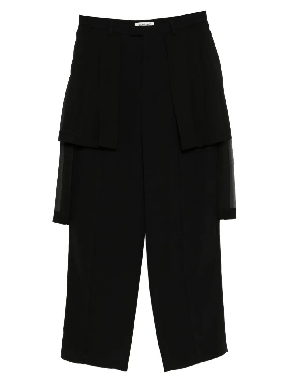 Брюки со складками Undercover, черный
Брюки со складками Undercover, черный