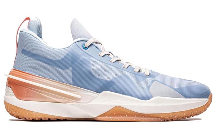 Баскетбольные кроссовки Flash 3 мужские с низким верхом, керамические, синие/белые/оранжевые Peak 
Баскетбольные кроссовки Flash 3 мужские с низким верхом, керамические, синие/белые/оранжевые Peak