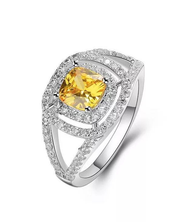 Женское кольцо с цитрином и хрустальными камнями Hollywood Sensation, silver
Женское кольцо с цитрином и хрустальными камнями Hollywood Sensation, silver