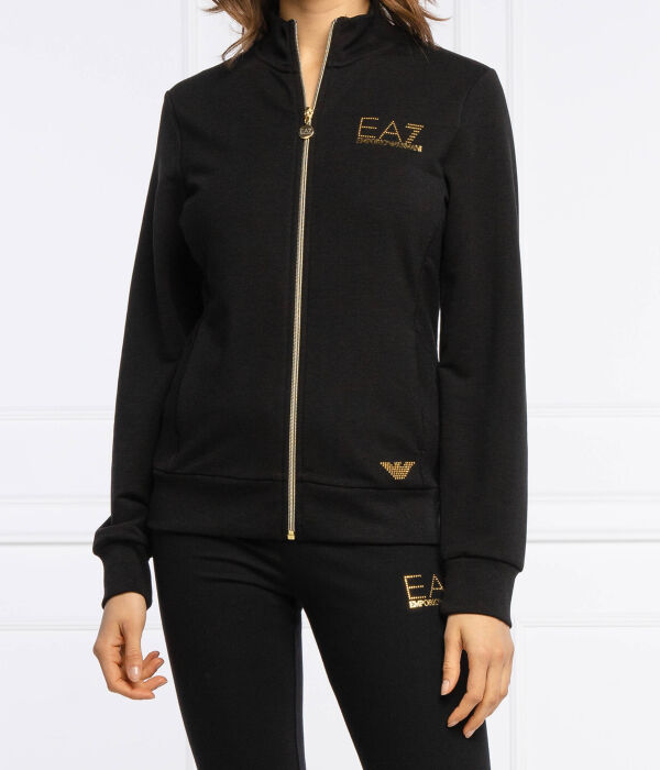 Толстовка женская Ea7 на молнии, черный
Толстовка женская Ea7 на молнии, черный