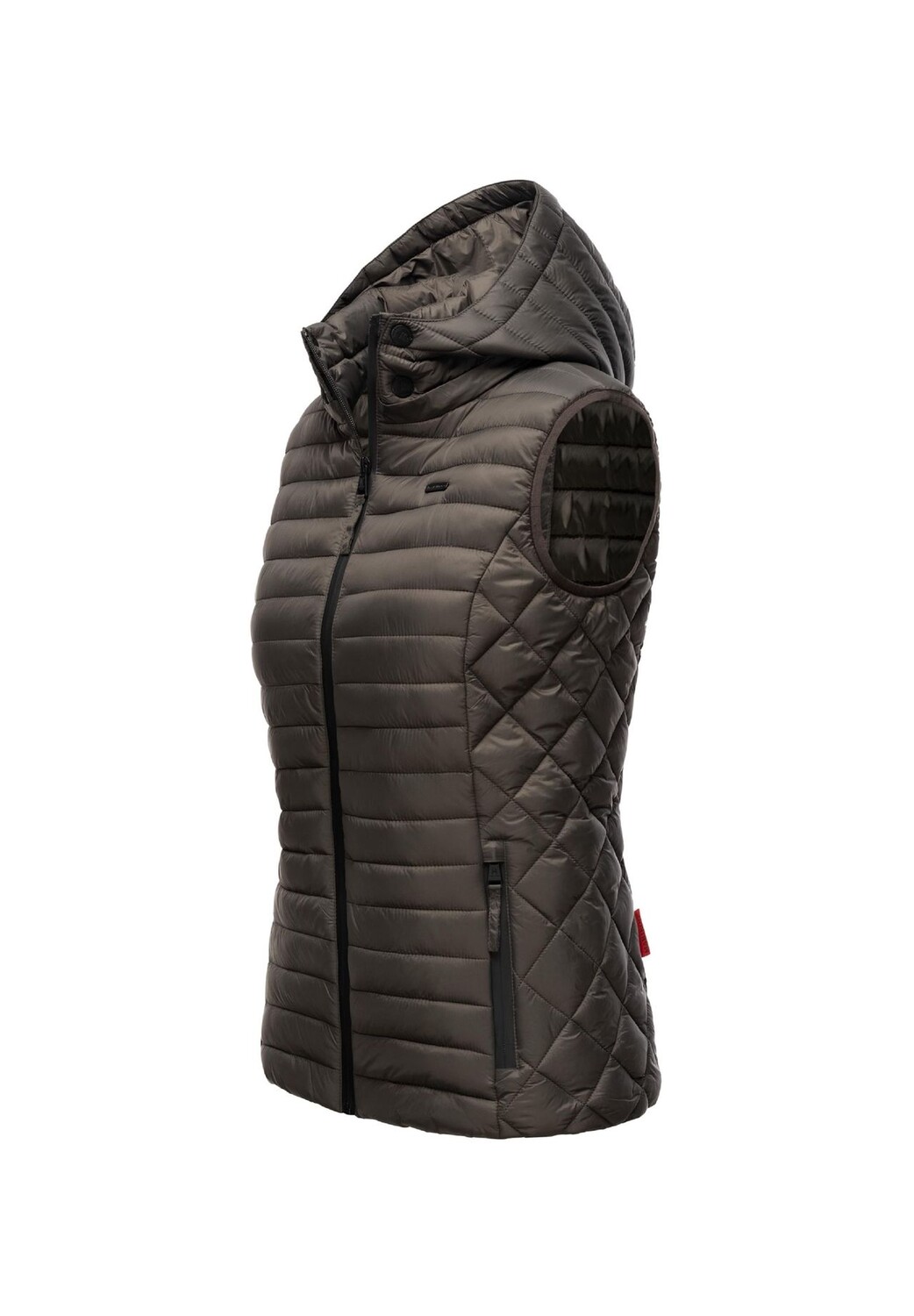 Стеганый жилет кроличья лапка MARIKOO, антрацит
Стеганый жилет кроличья лапка MARIKOO, антрацит